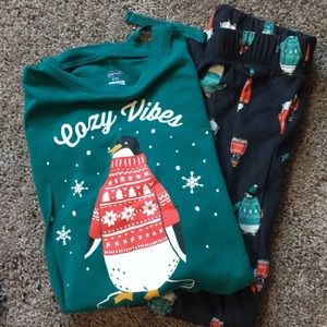 Pj set worn one time